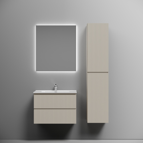 Тумба под раковину Sancos SNOB T SNT70CE 69х45х50 подвесная цвет бежевый - фото 2